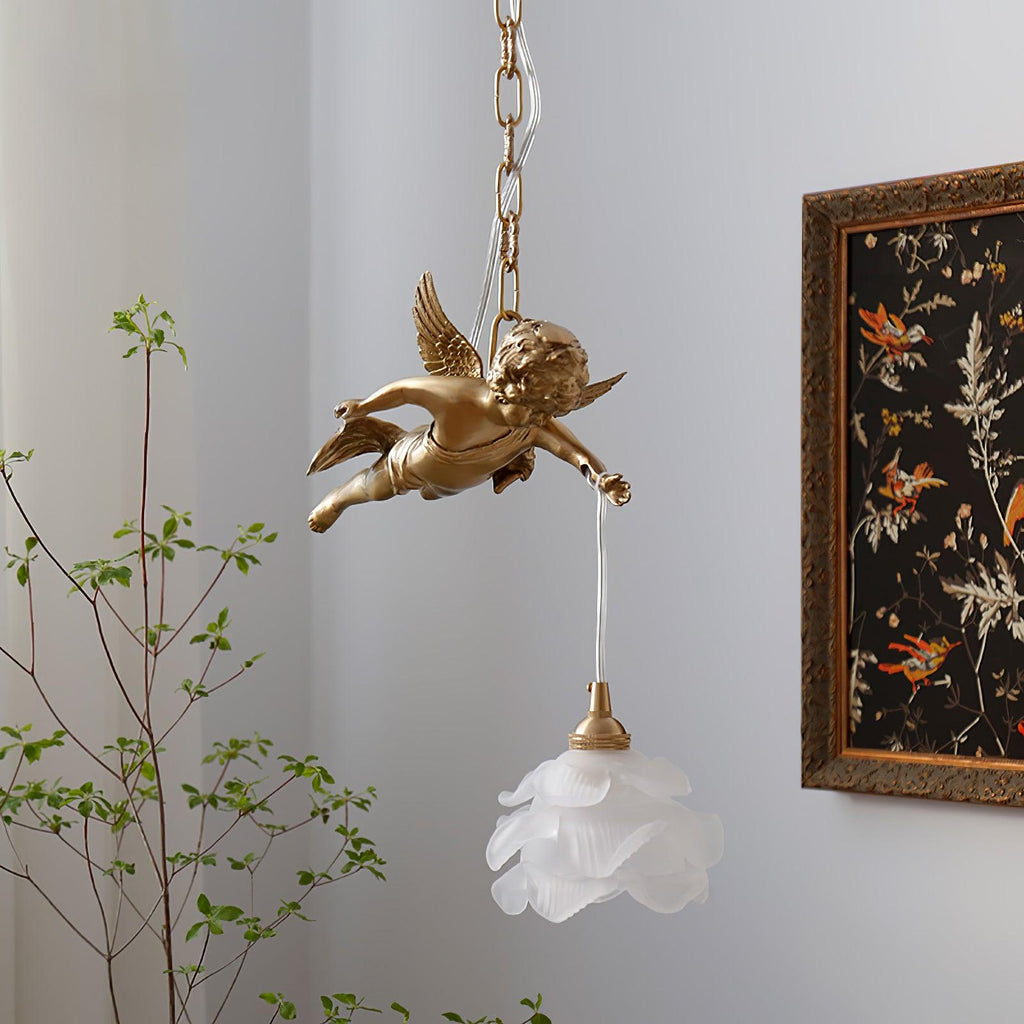 Solene Suspension Luxe en Laiton - Neutralighting