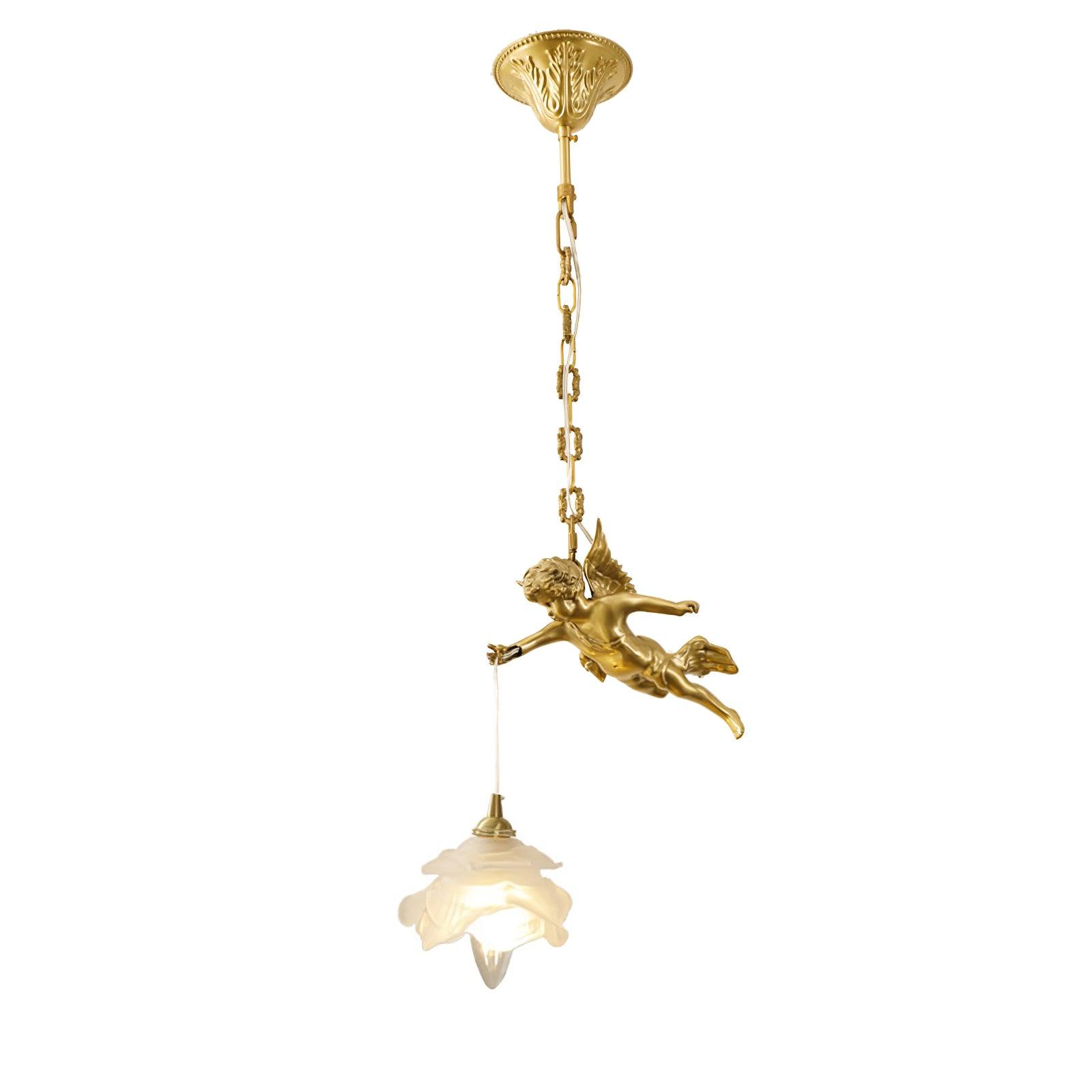 Solene Suspension Luxe en Laiton - Neutralighting