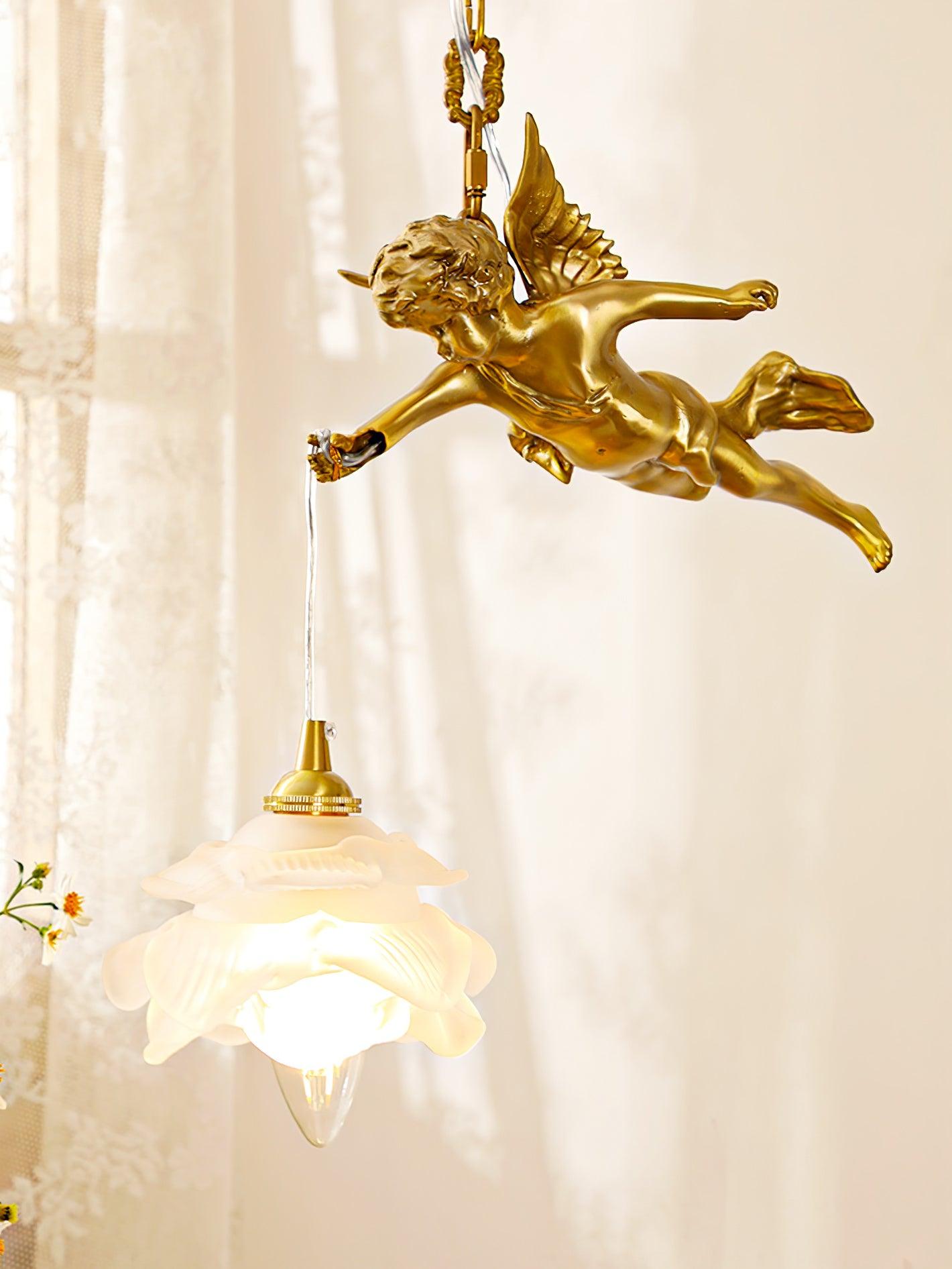 Solene Suspension Luxe en Laiton - Neutralighting