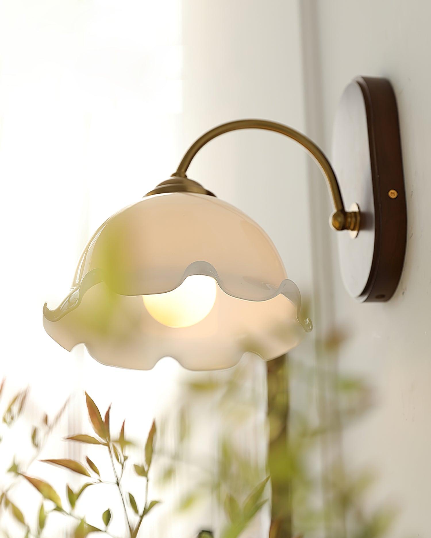 Esola Applique Murale en Verre Blanc - Neutralighting