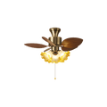 Plafonnier Ventilateur Gulliver Feuille Vintage