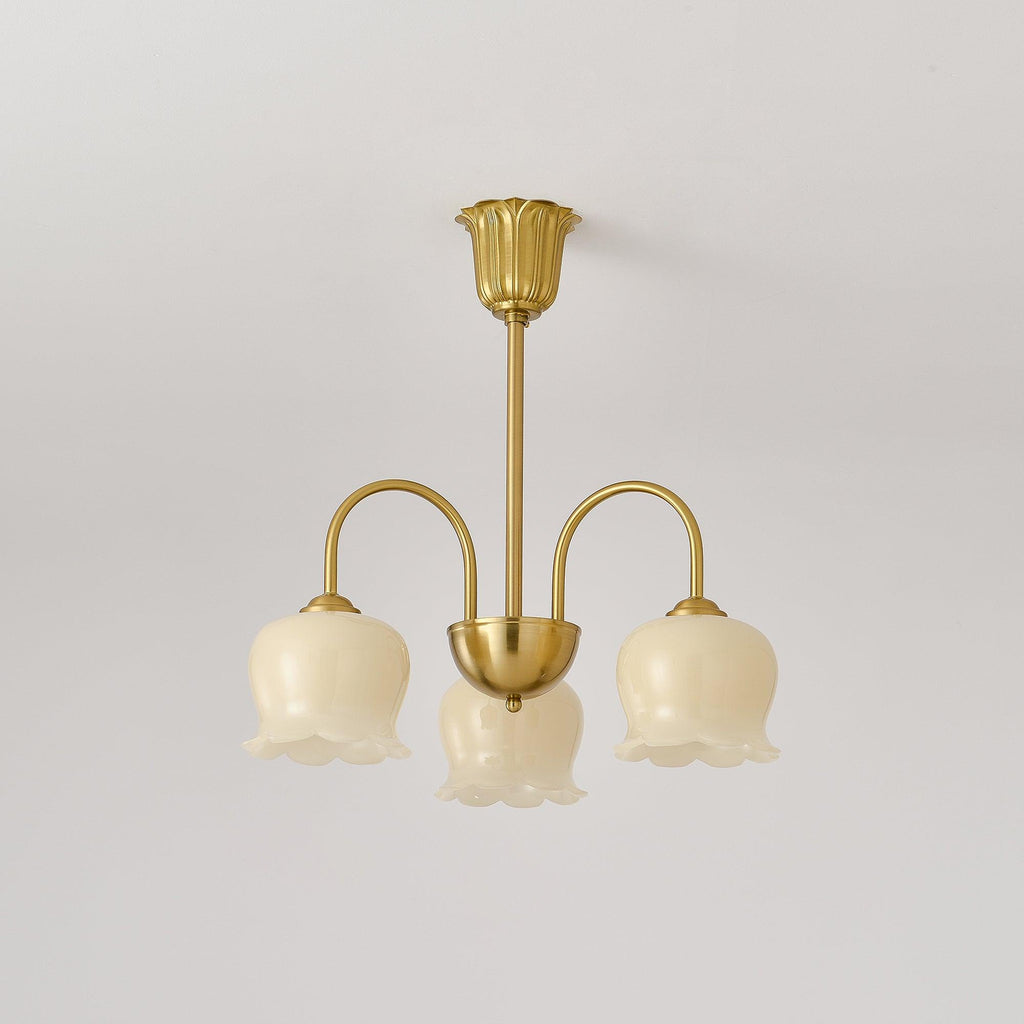 Fionel Lustre en Verre Pétale Floral - Neutralighting