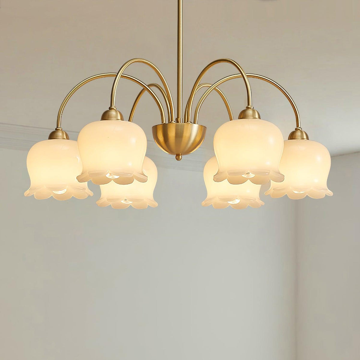 Fionel Lustre en Verre Pétale Floral - Neutralighting