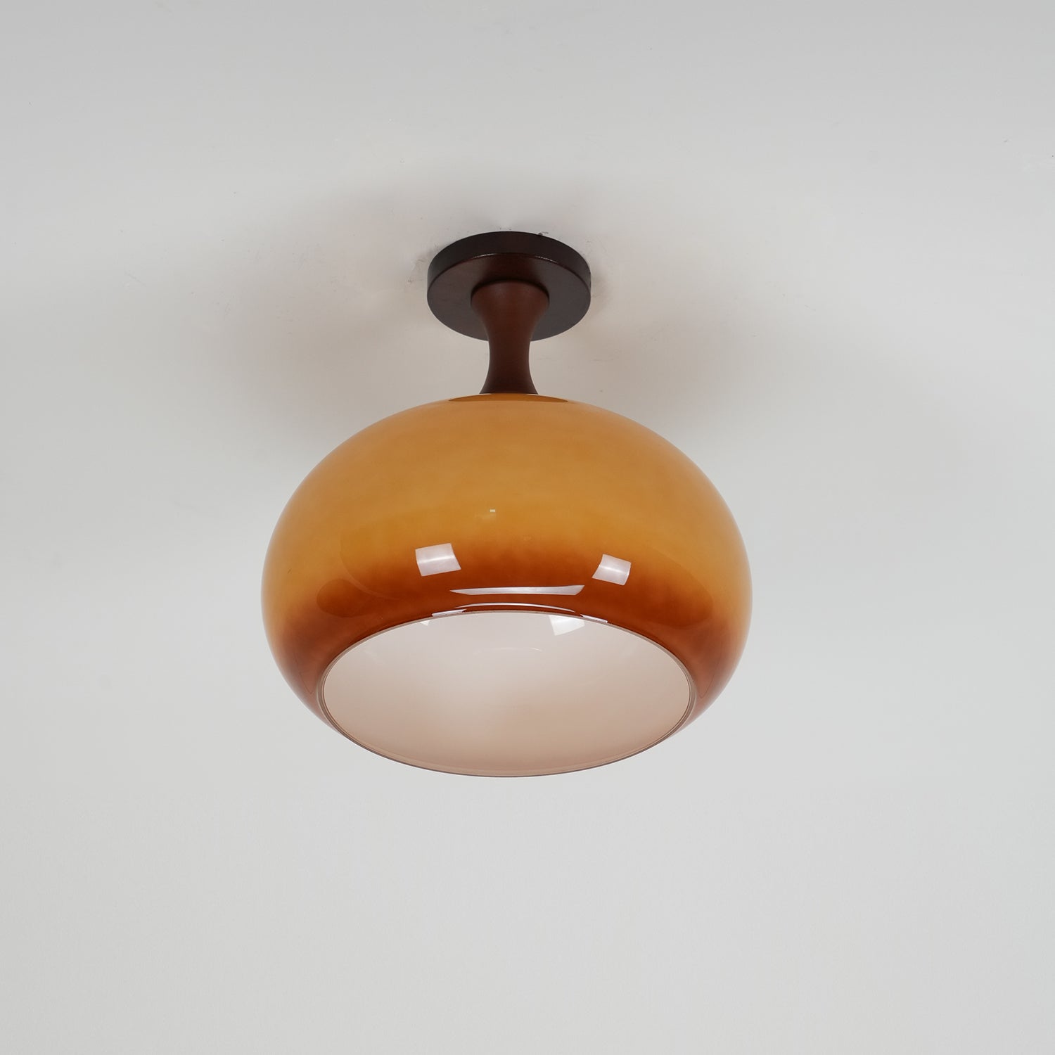 Liora Plafonnier en verre ambré - Neutralighting