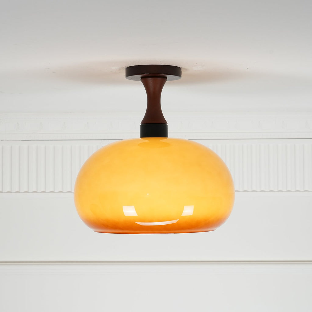 Liora Plafonnier en verre ambré - Neutralighting