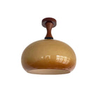 Liora Plafonnier en verre ambré - Neutralighting