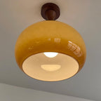 Liora Plafonnier en verre ambré - Neutralighting