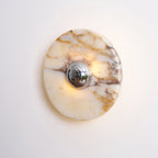 Sfera Applique Murale Moderne LED Disque en Marbre - Neutralighting