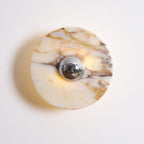 Sfera Applique Murale Moderne LED Disque en Marbre - Neutralighting