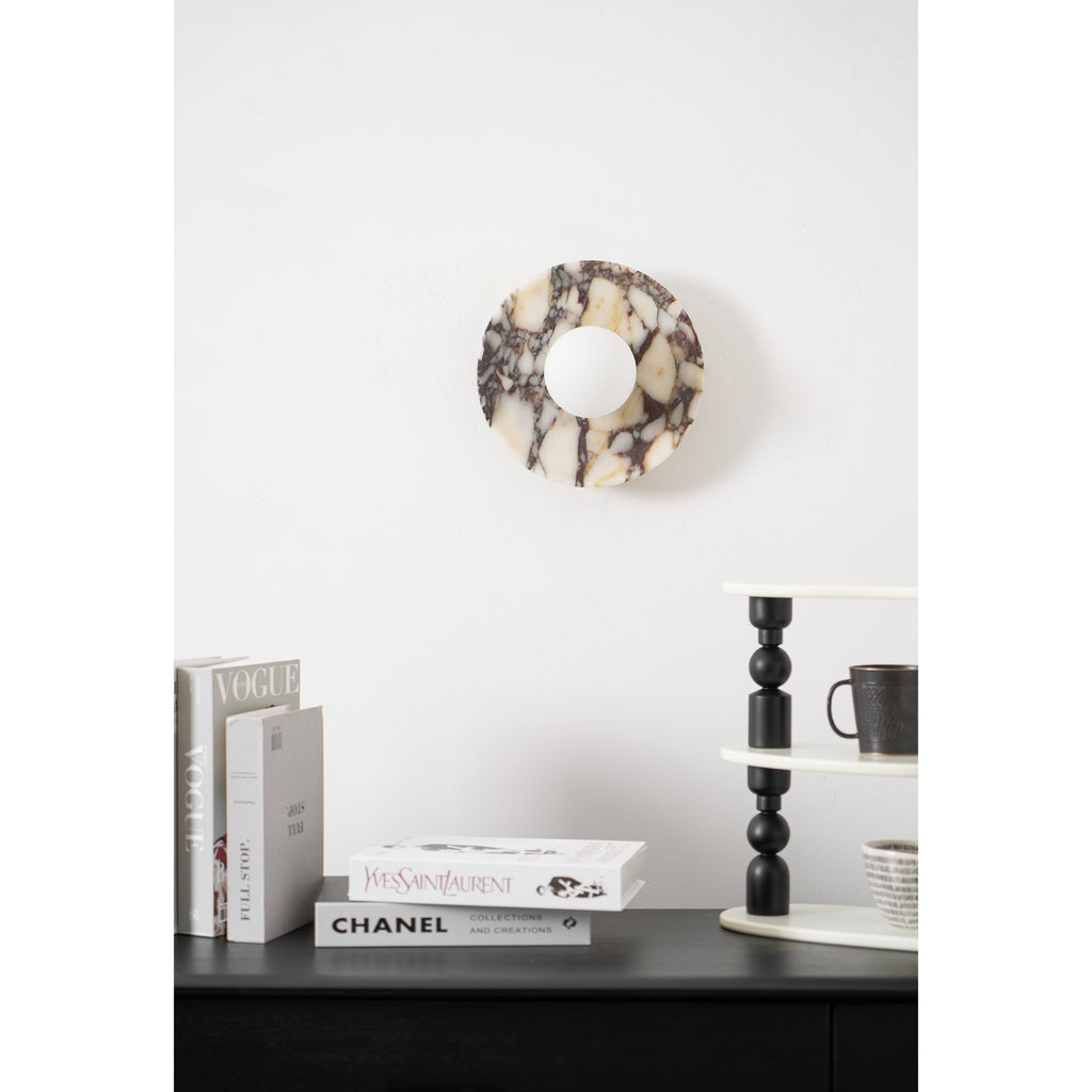 Cacariel Applique Murale Minimaliste Marbre Verre - Neutralighting