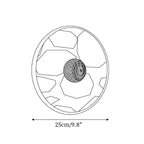 Sfera Applique Murale Moderne LED Disque en Marbre - Neutralighting