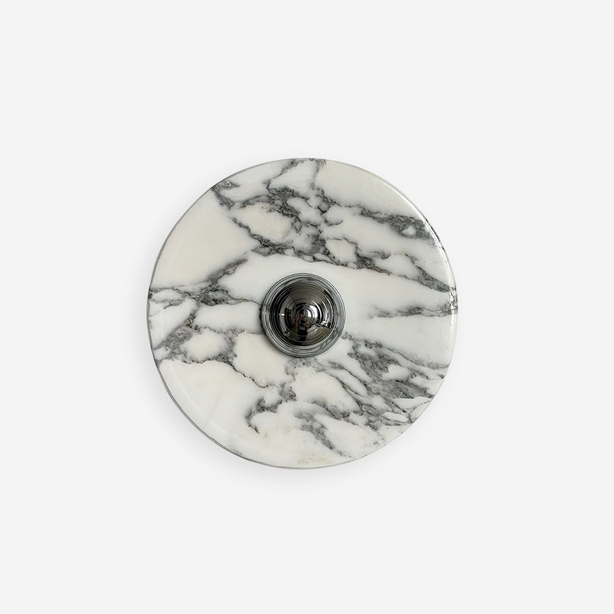 Sfera Applique Murale Moderne LED Disque en Marbre - Neutralighting