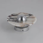 Sfera Applique Murale Moderne LED Disque en Marbre - Neutralighting