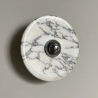 Sfera Applique Murale Moderne LED Disque en Marbre - Neutralighting