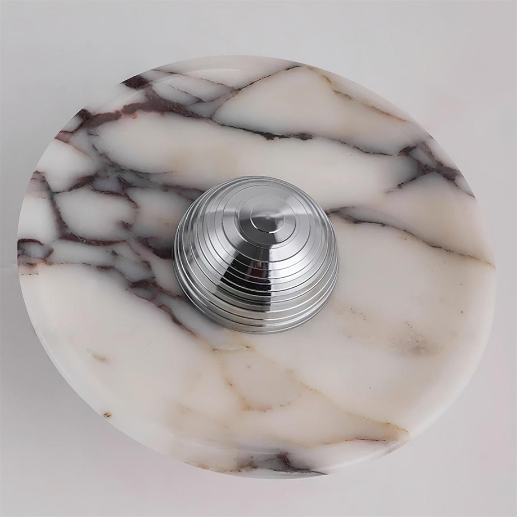 Sfera Applique Murale Moderne LED Disque en Marbre - Neutralighting