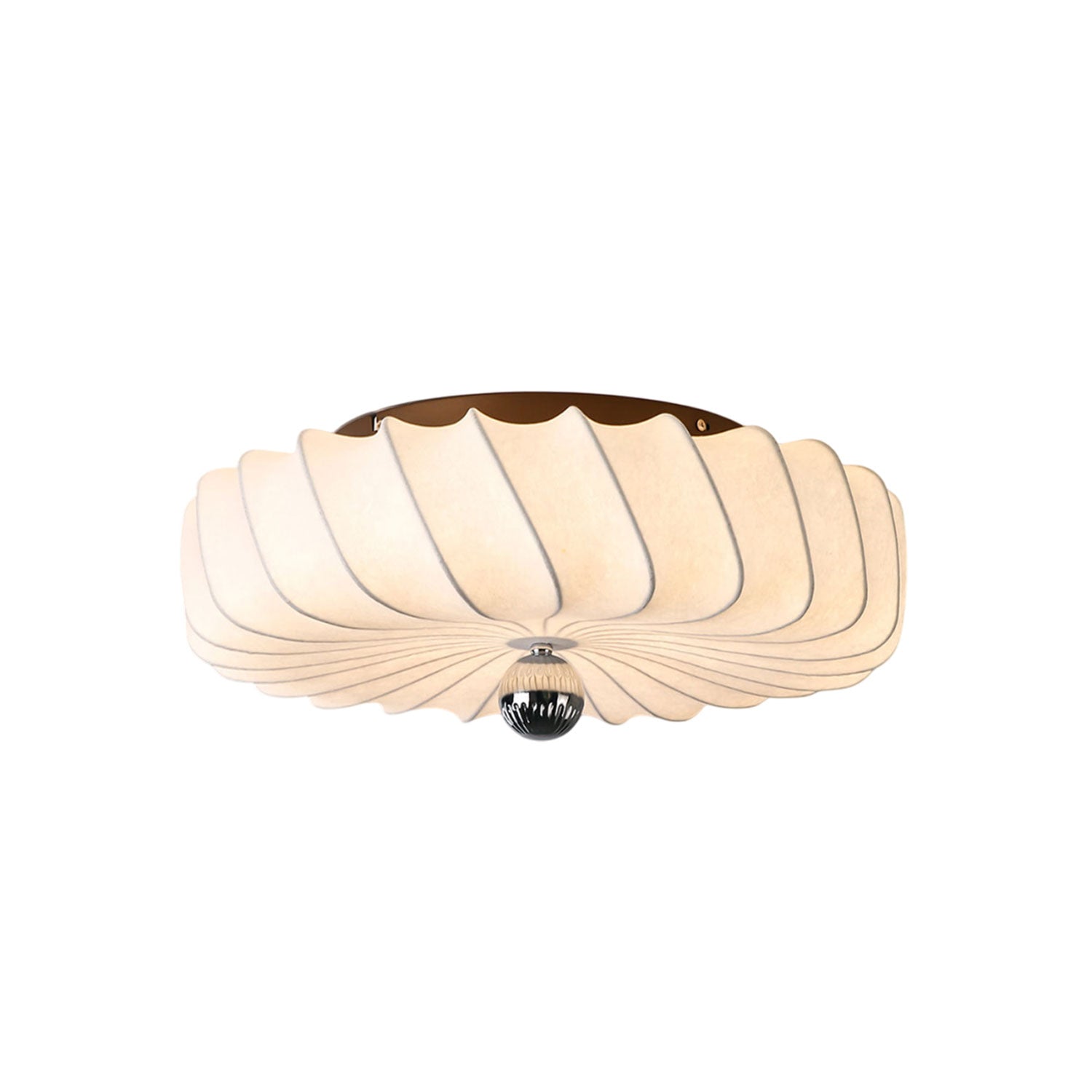 Zelore Tourbillon Tissu Bronze Suspension Lumière - Neutralighting