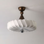 Zelore Tourbillon Tissu Bronze Suspension Lumière - Neutralighting