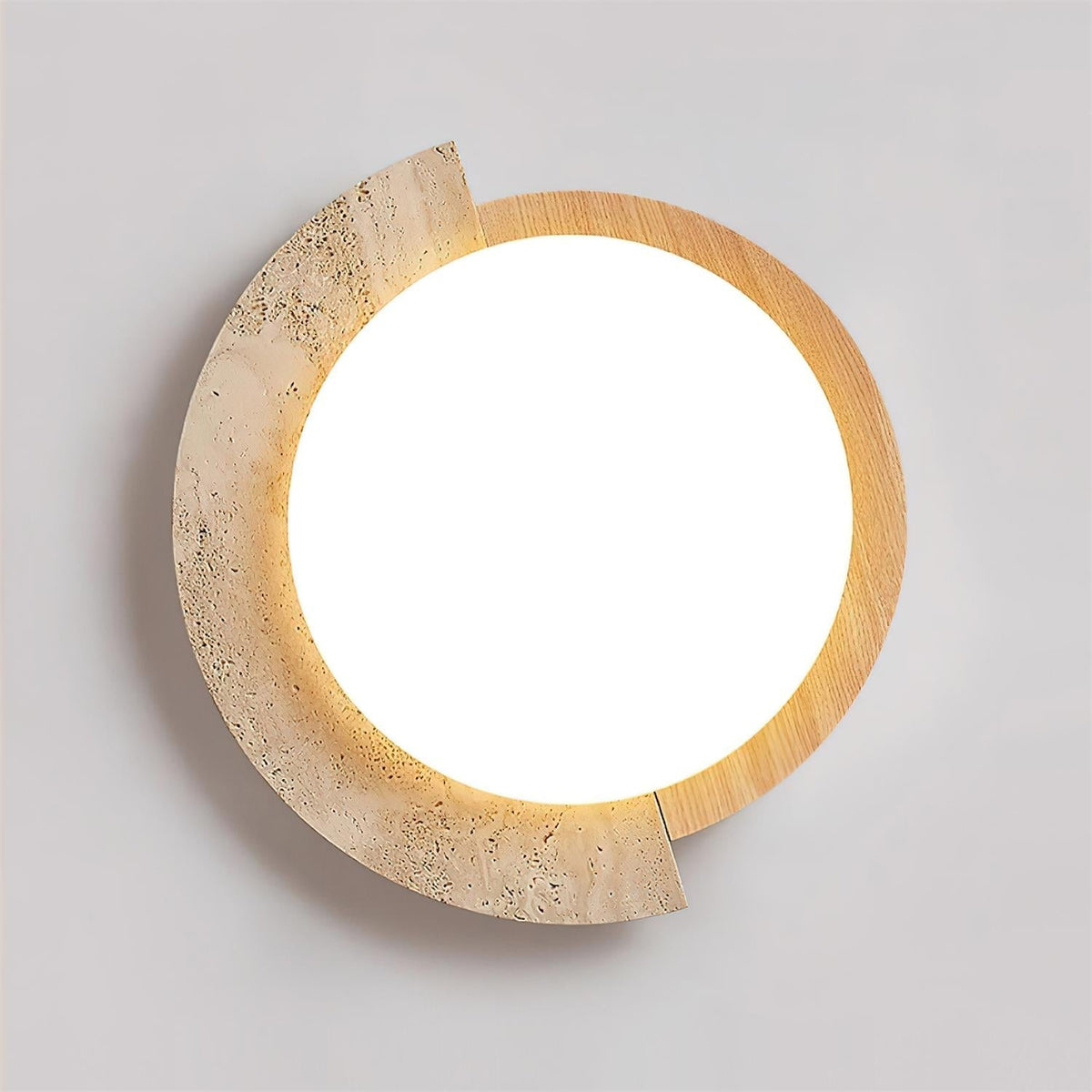 Ritta Plafonnier Ovale LED Travertin - Neutralighting