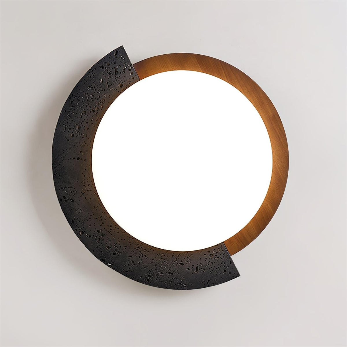 Ritta Plafonnier Ovale LED Travertin - Neutralighting