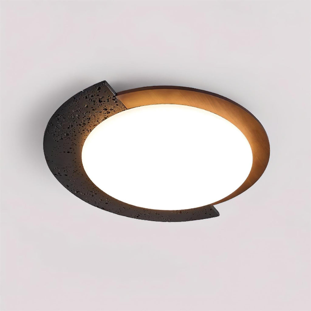 Ritta Plafonnier Ovale LED Travertin - Neutralighting
