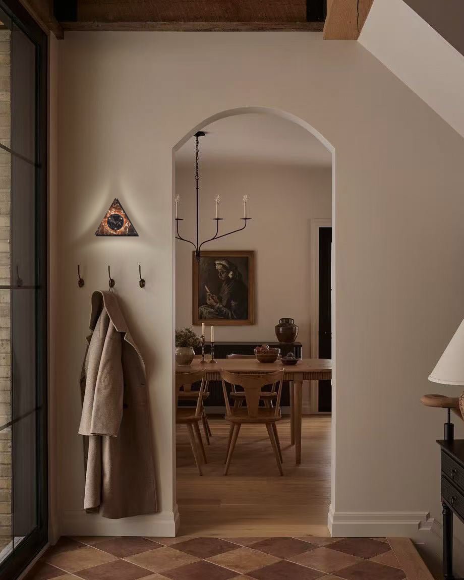 Pyramid Applique Murale Rustique en Marbre - Neutralighting