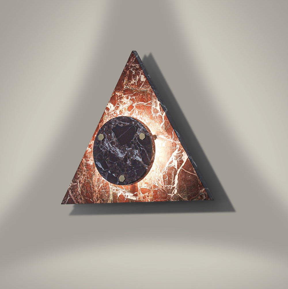 Pyramid Applique Murale Rustique en Marbre - Neutralighting