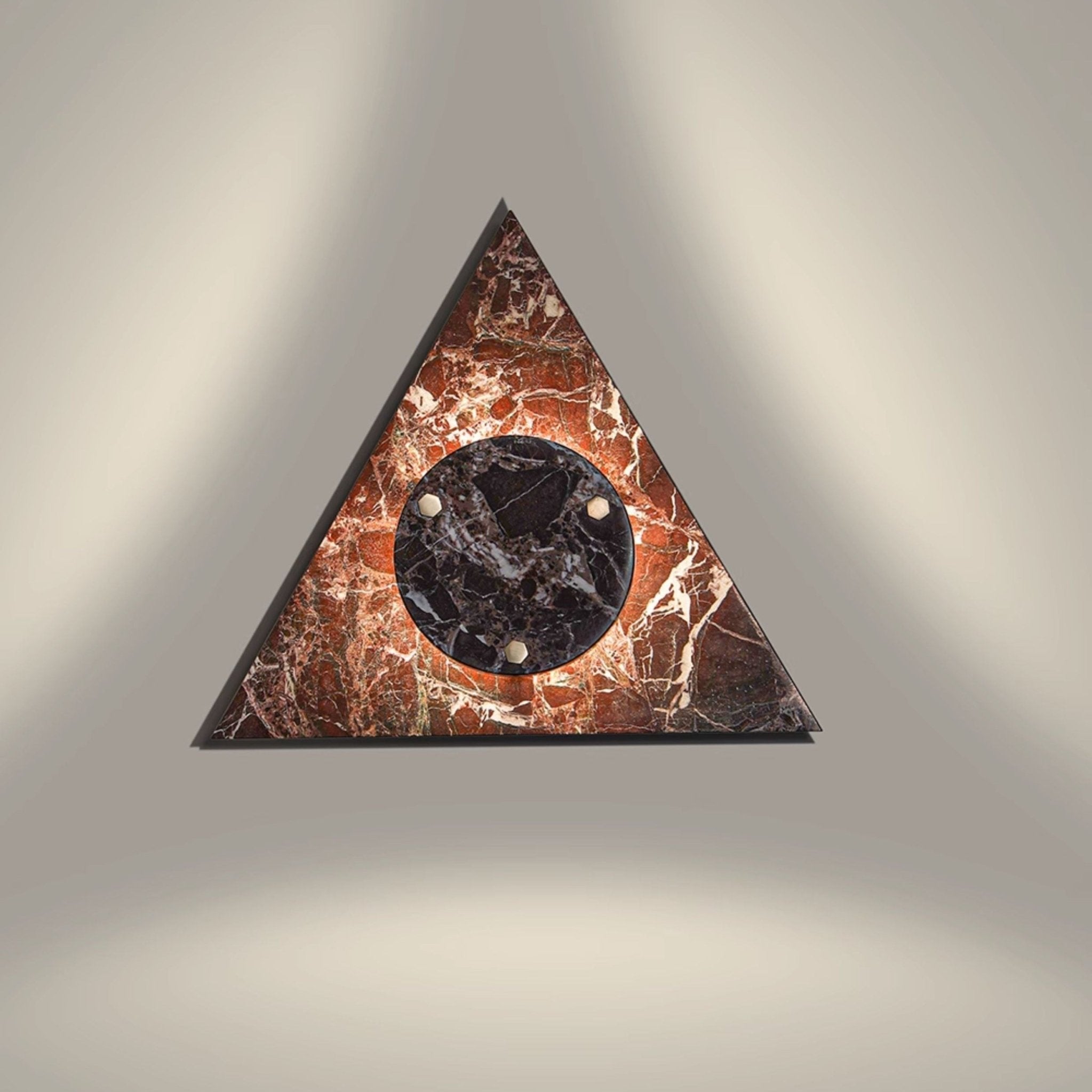 Pyramid Applique Murale Rustique en Marbre - Neutralighting