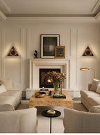 Pyramid Applique Murale Rustique en Marbre - Neutralighting