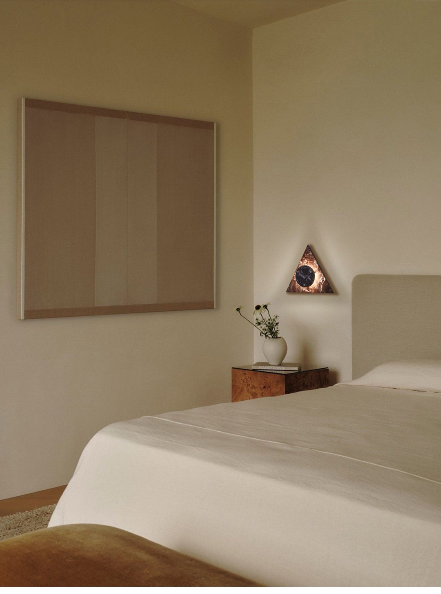 Pyramid Applique Murale Rustique en Marbre - Neutralighting