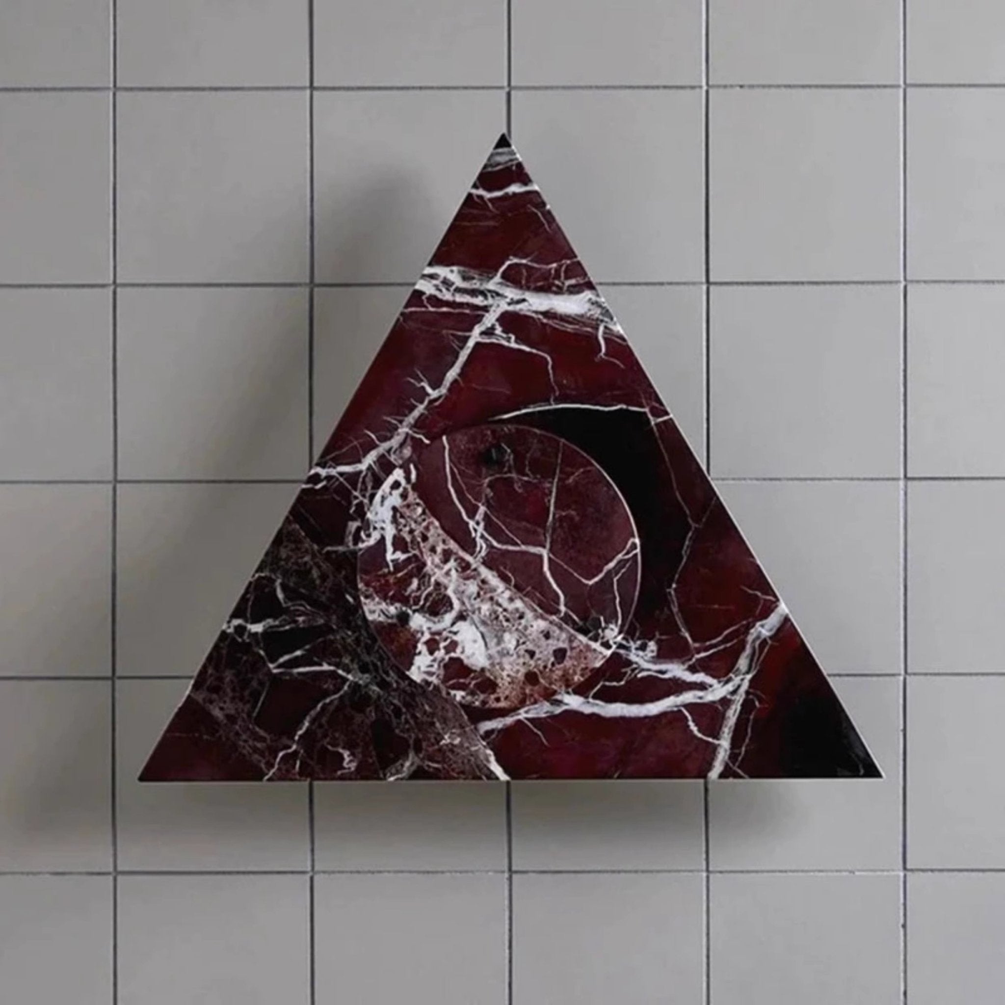 Pyramid Applique Murale Rustique en Marbre - Neutralighting
