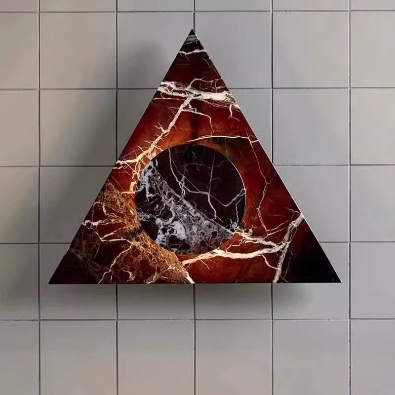 Pyramid Applique Murale Rustique en Marbre - Neutralighting