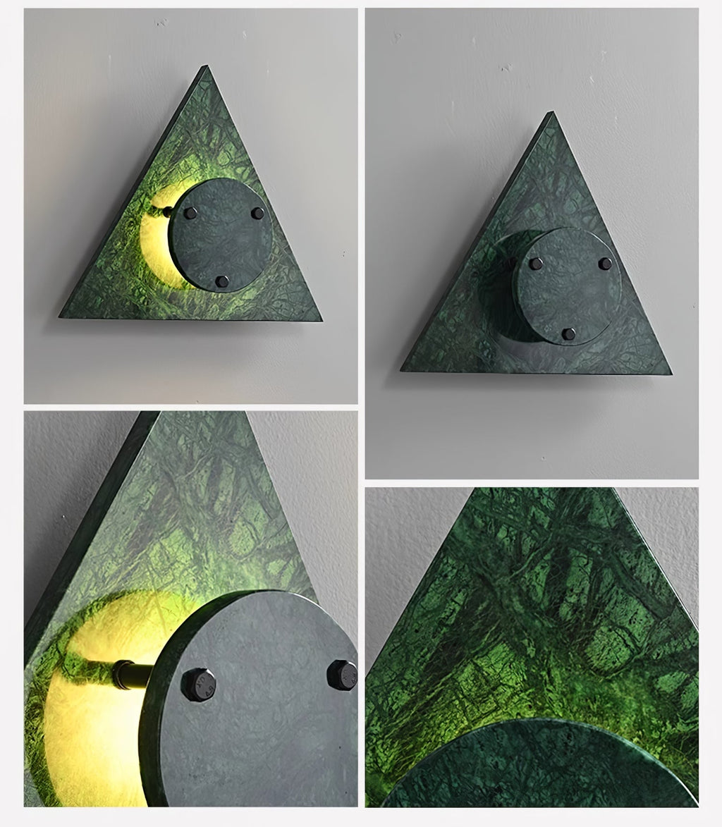 Pyramid Applique Murale Rustique en Marbre - Neutralighting