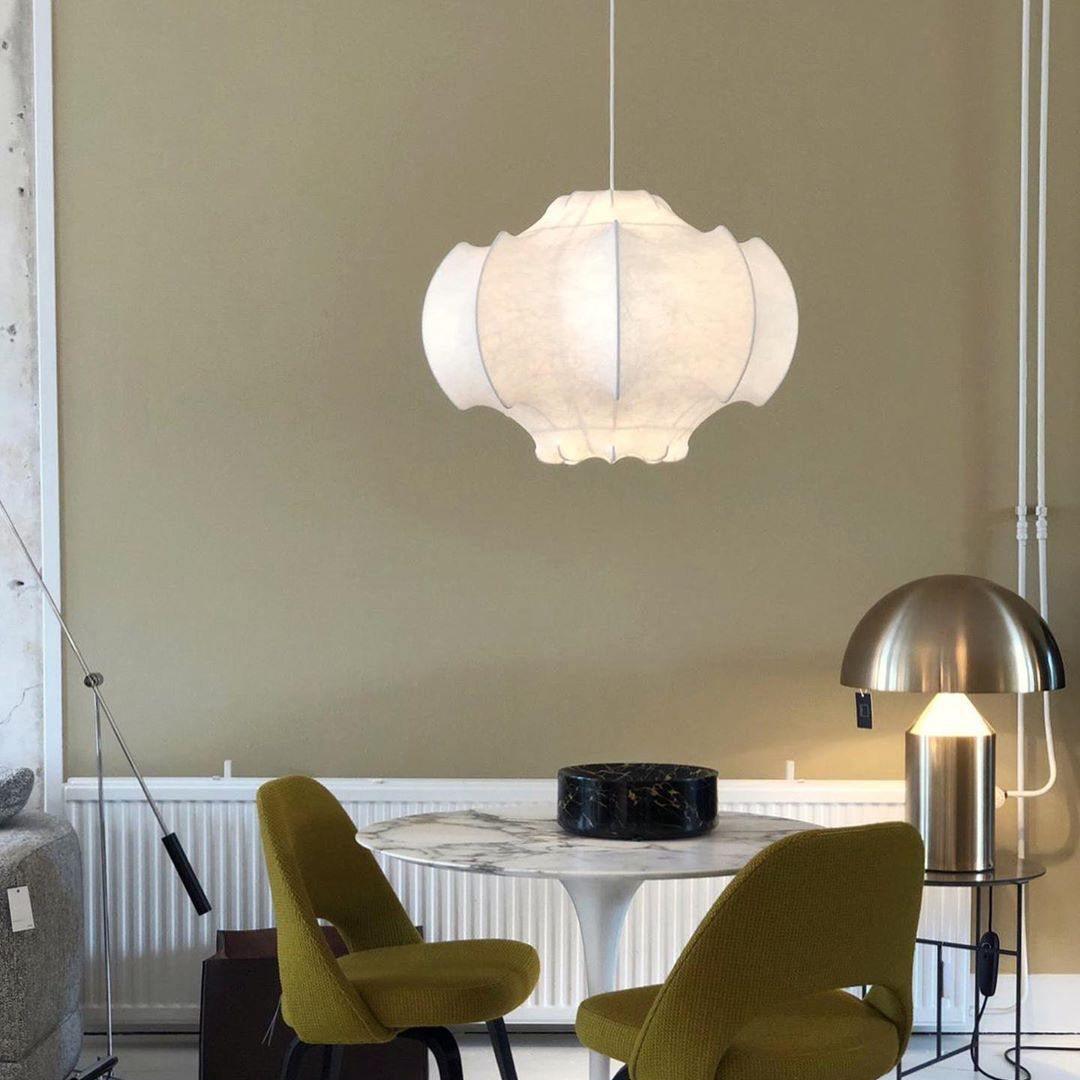 Lotus Lampe Suspendue Minimaliste en Soie - Neutralighting