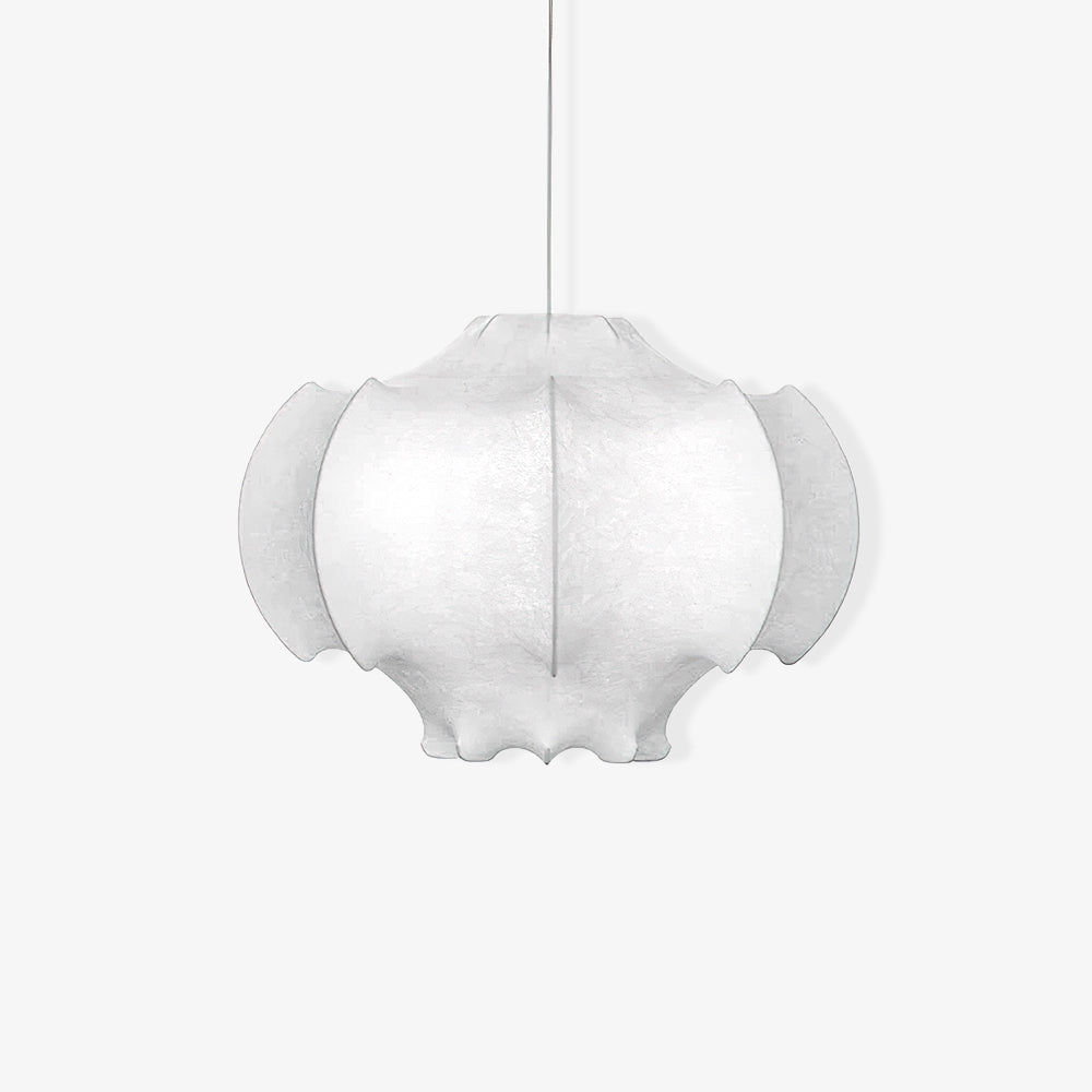 Lotus Lampe Suspendue Minimaliste en Soie - Neutralighting