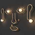 Oldore Applique Murale Laiton Verre Créativité - Neutralighting