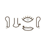 Oldore Applique Murale Laiton Verre Créativité - Neutralighting