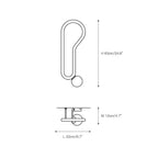 Oldore Applique Murale Laiton Verre Créativité - Neutralighting