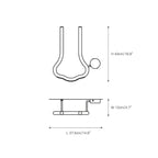 Oldore Applique Murale Laiton Verre Créativité - Neutralighting