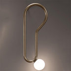 Oldore Applique Murale Laiton Verre Créativité - Neutralighting