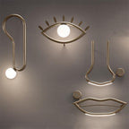 Oldore Applique Murale Laiton Verre Créativité - Neutralighting
