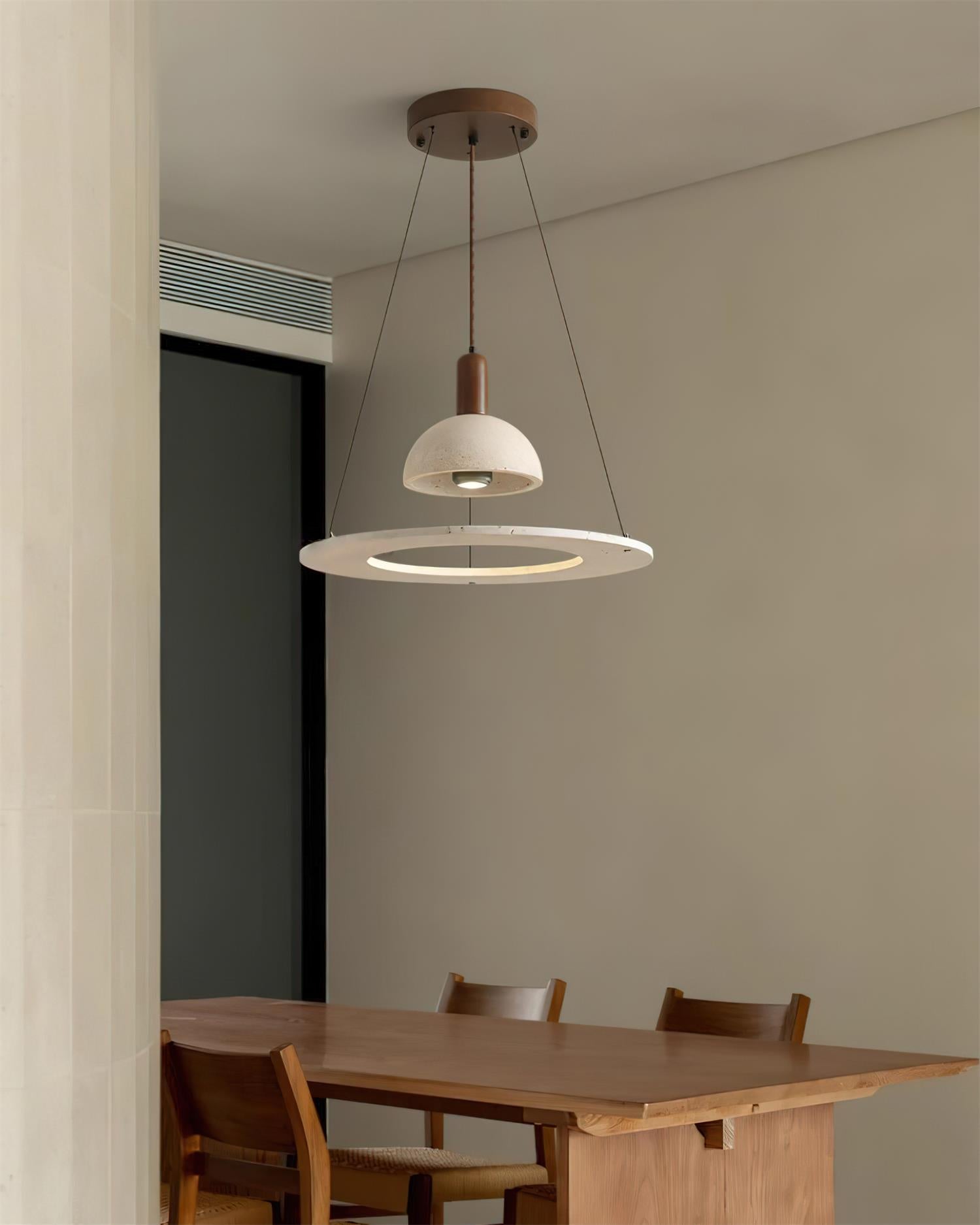 Ritta Lampe Pendante Moderne en Travertin - Neutralighting