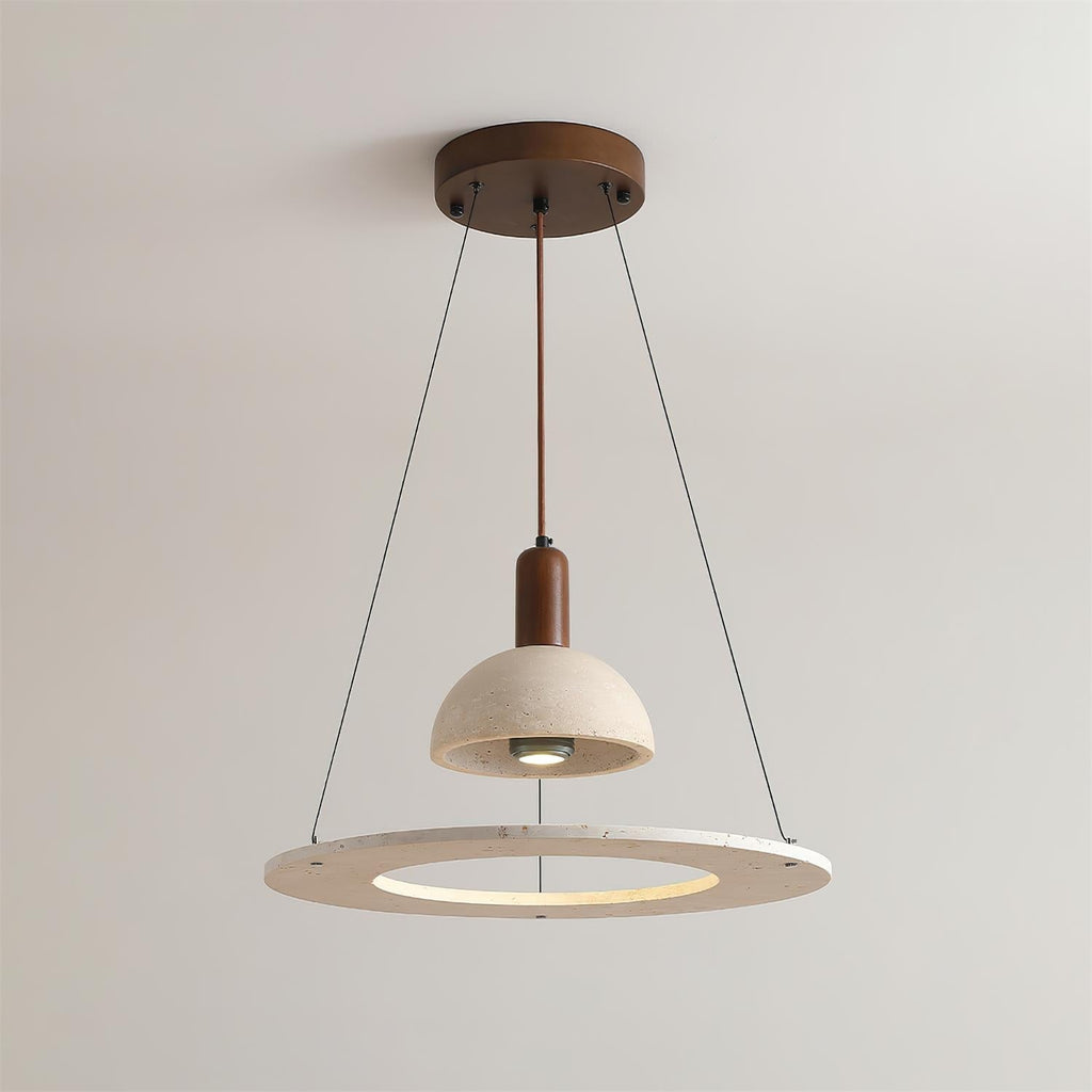 Ritta Lampe Pendante Moderne en Travertin - Neutralighting