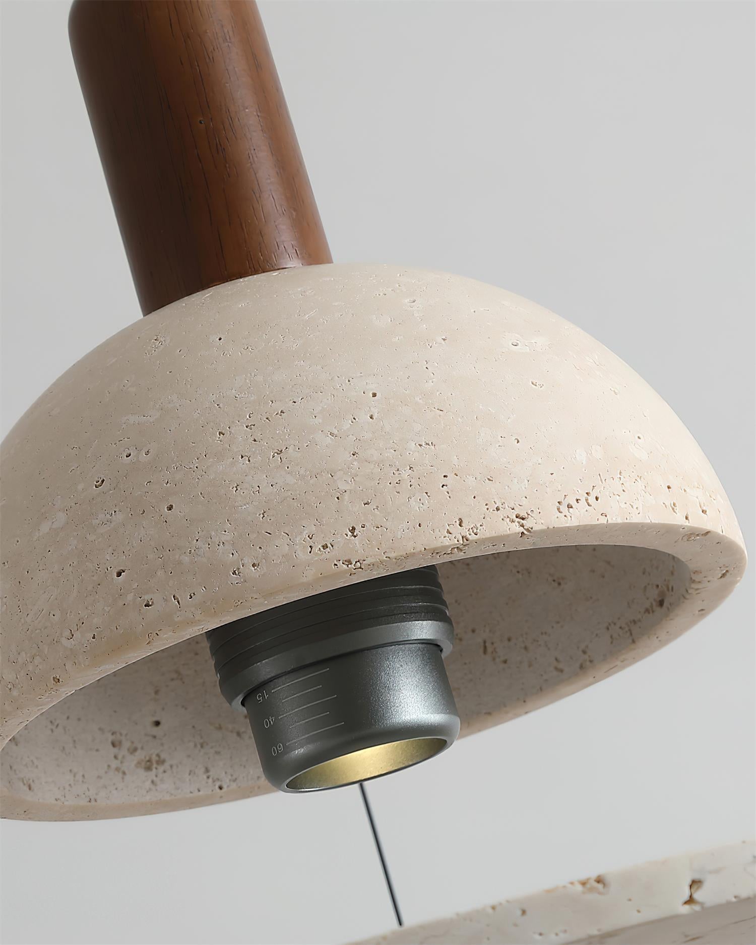 Ritta Lampe Pendante Moderne en Travertin - Neutralighting