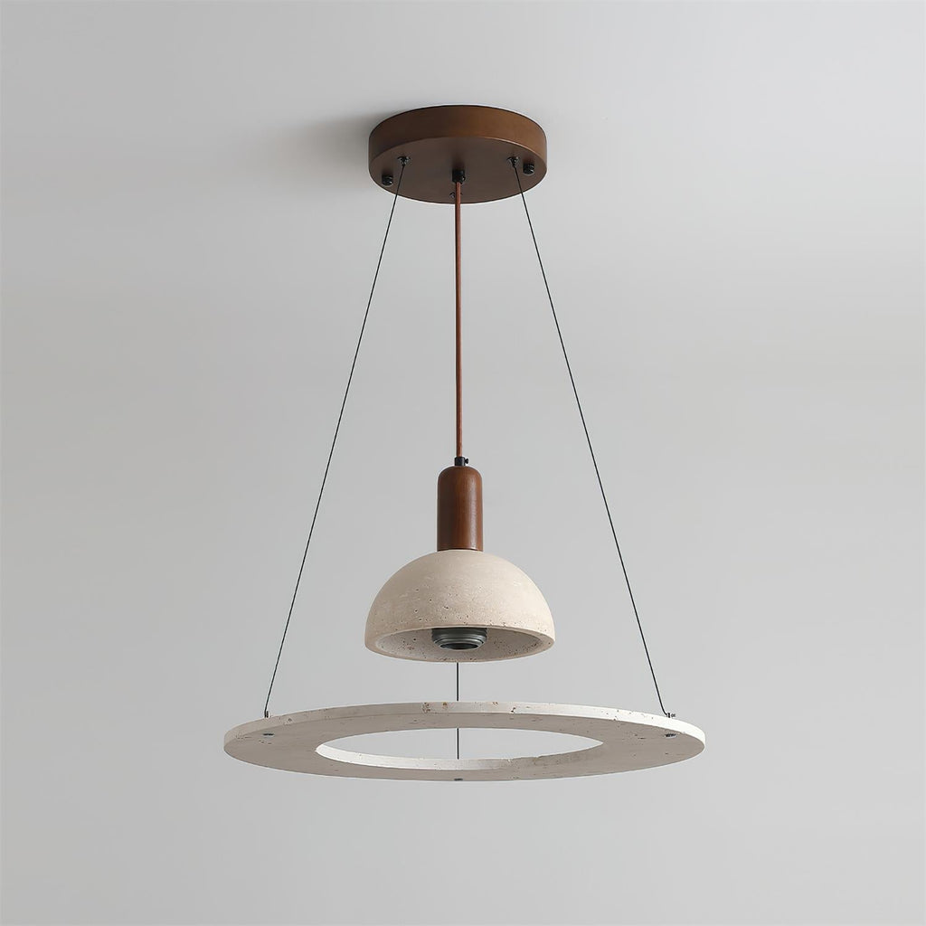 Ritta Lampe Pendante Moderne en Travertin - Neutralighting