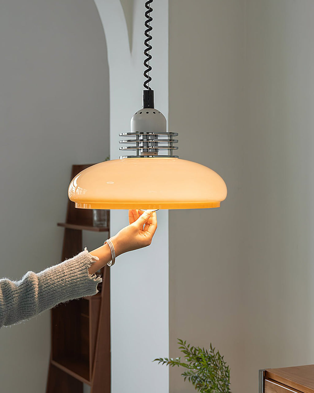 Ulaearae Nordic Art Classique Verre Suspension - Neutralighting