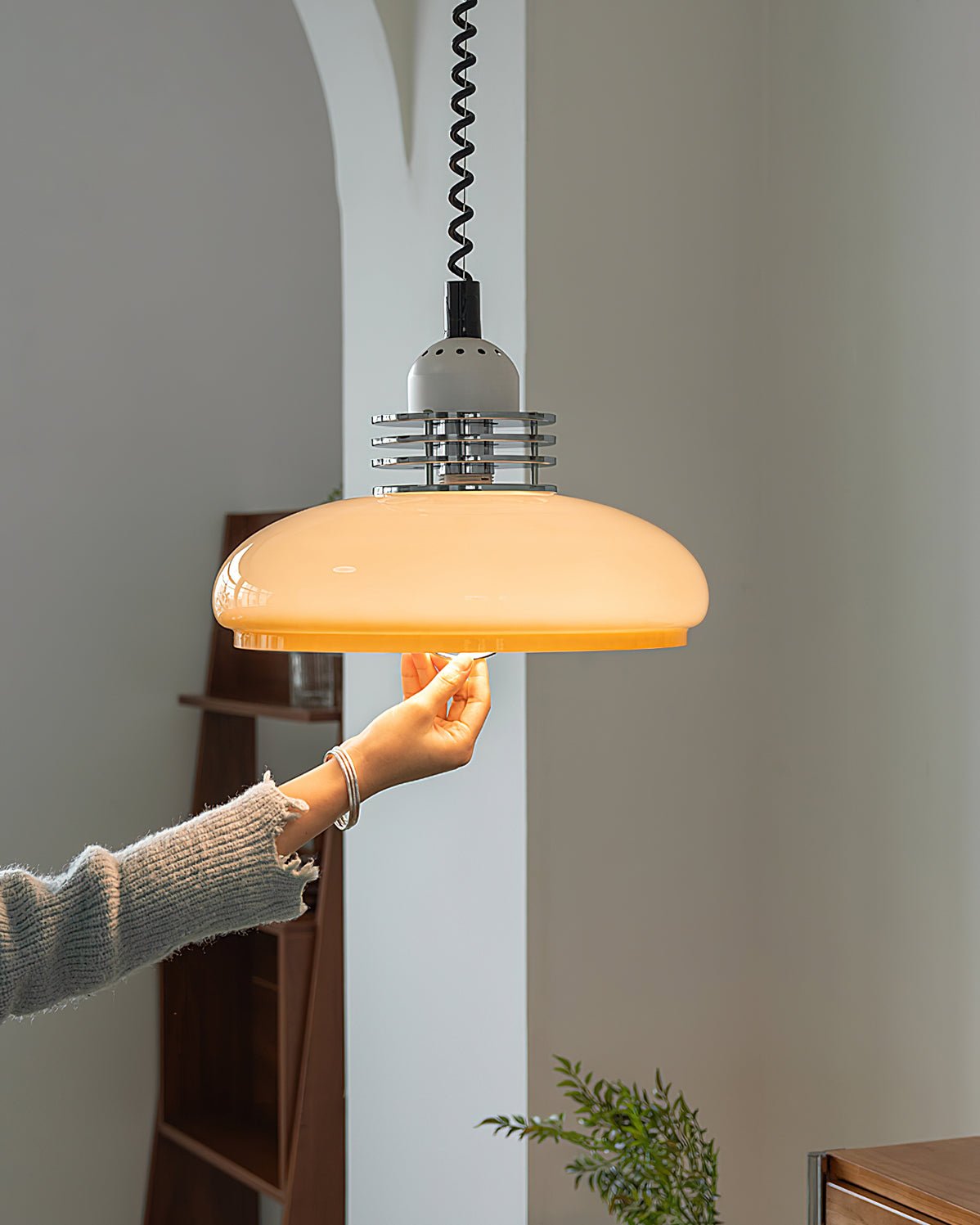 Ulaearae Nordic Art Classique Verre Suspension - Neutralighting