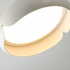 Cat Plafonnier Dôme Brillant Oreilles en Bois - Neutralighting