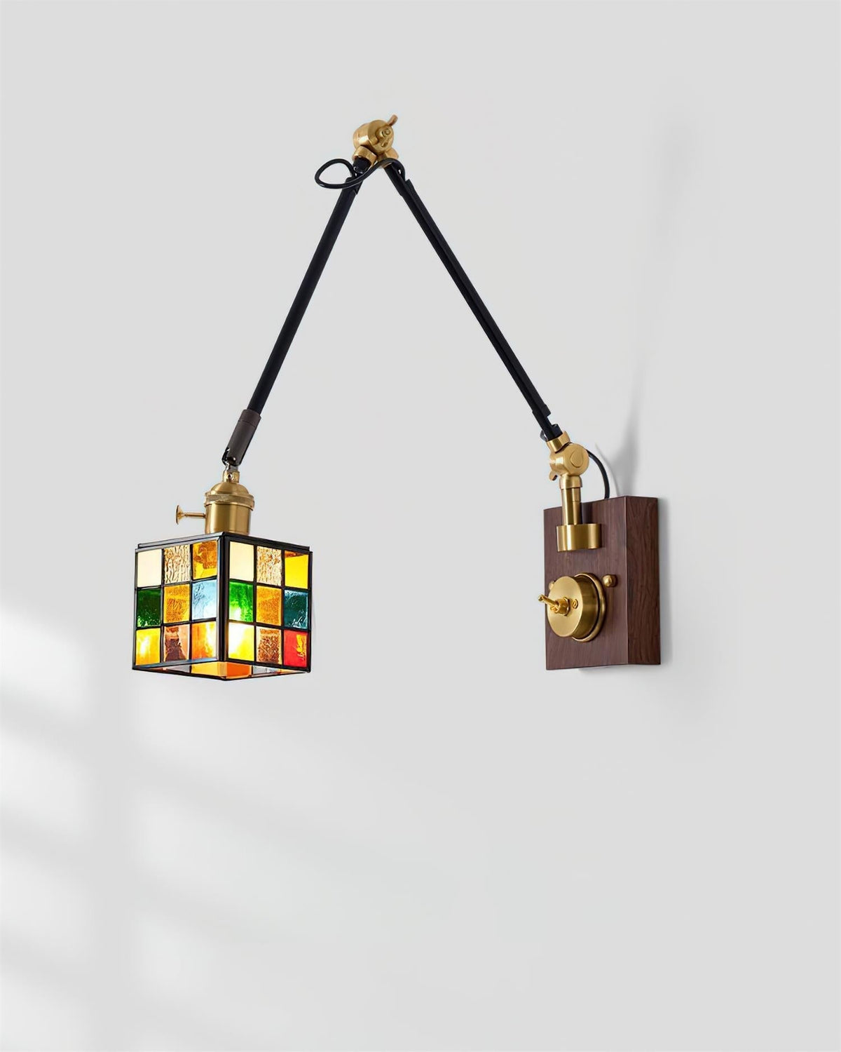 Tiffany Applique Mosaïque Bois - Neutralighting