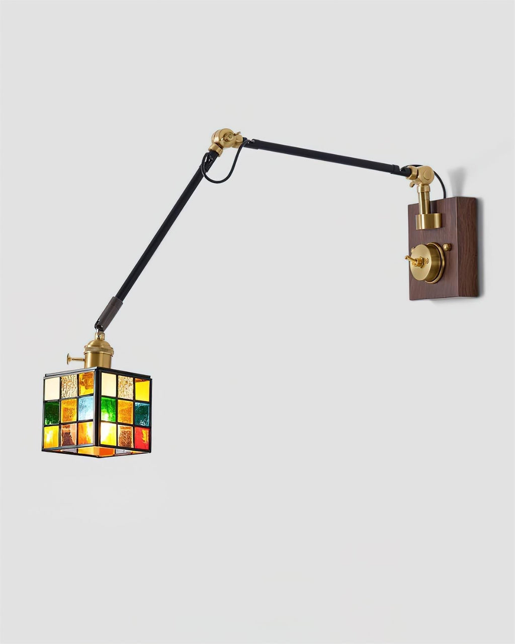 Tiffany Applique Mosaïque Bois - Neutralighting