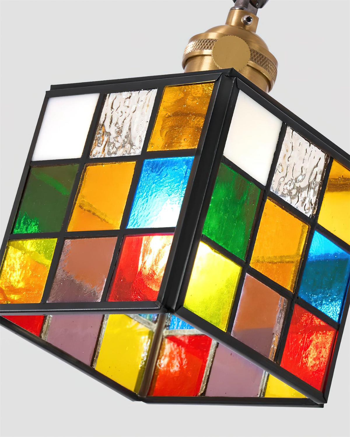 Tiffany Applique Mosaïque Bois - Neutralighting